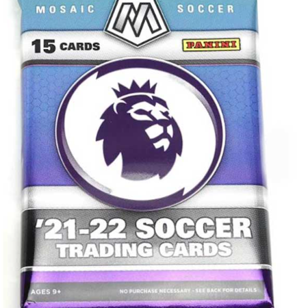 2021-22 Panini Mosaic Premier League Soccer (Hobby Pack)