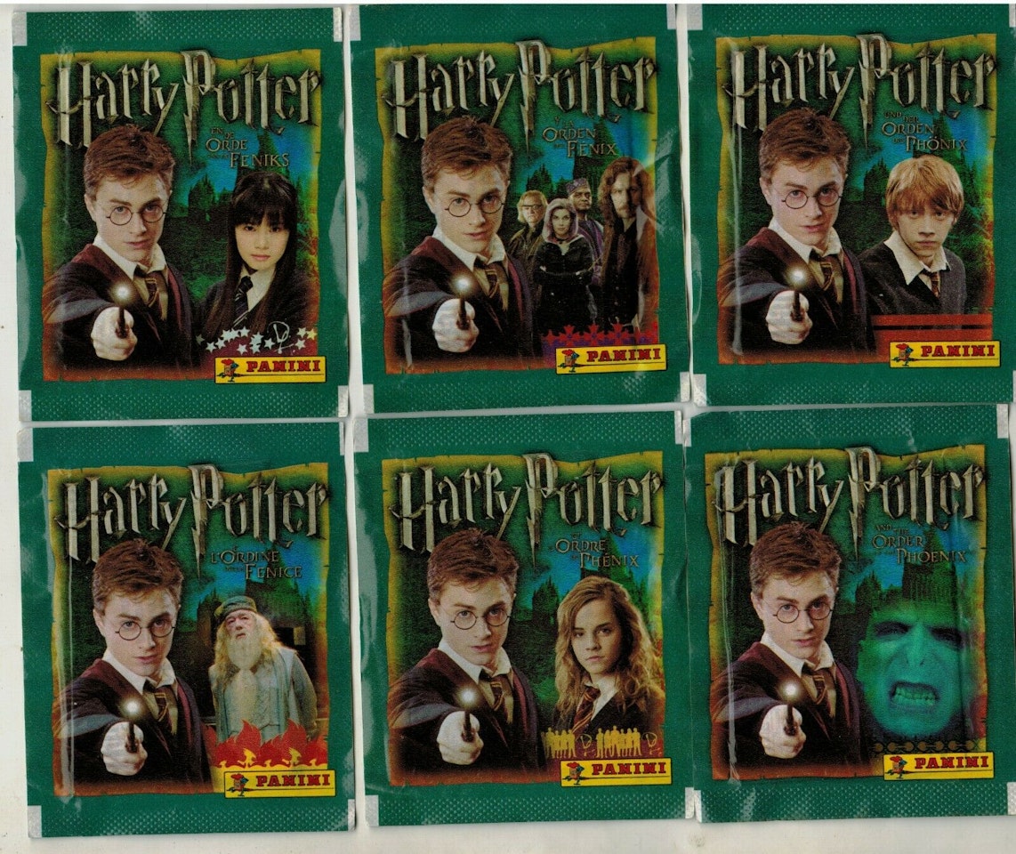 2007 Panini Stickers Harry Potter Order of Phoenix (Löspaket)