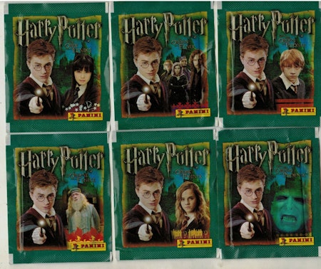 2007 Panini Stickers Harry Potter Order of Phoenix (Löspaket)