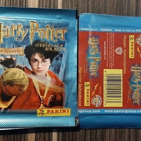 2002 Panini Stickers Harry Potter Chamber of Secrets (Löspaket)