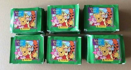 2002 Panini Stickers Winnie The Pooh (Löspaket)