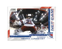 2011-12 Score Net Cam #8 Henrik Lundqvist (20-X193-RANGERS)