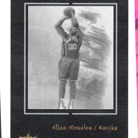 2003-04 Fleer Avant Black and White #30 Allan Houston (15-X342-NBAKNICKS)