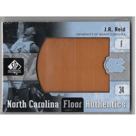 2011-12 SP Authentic North Carolina Floor #UNCJR J.R. Reid (40-X220-NBAHORNETS)