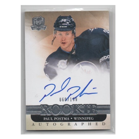 2011-12 The Cup #106 Paul Postma AU RC (60-X148-NHLJETS)