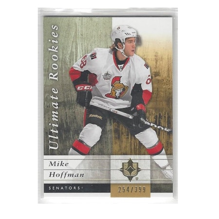 2011-12 Ultimate Collection #92 Mike Hoffman RC (100-272x4-SENATORS)