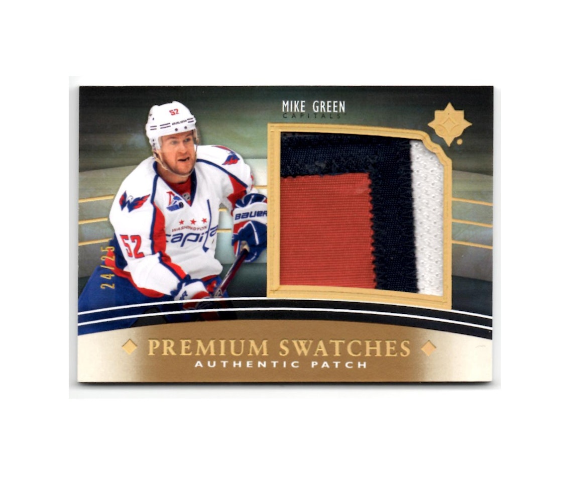2011-12 Ultimate Collection Premium Patches #PSGR Mike Green (250-X69-CAPITALS)