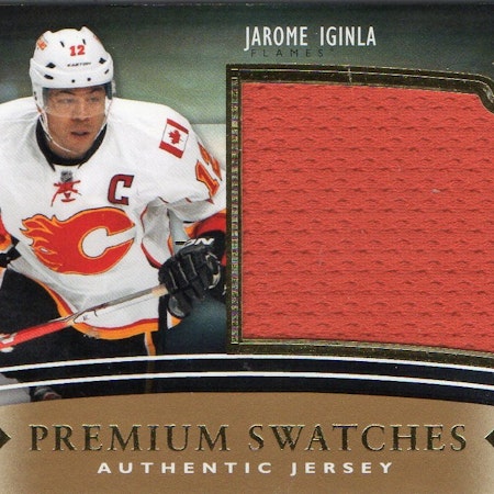 2011-12 Ultimate Collection Premium Swatches #PSJI Jarome Iginla (80-124x8-FLAMES)