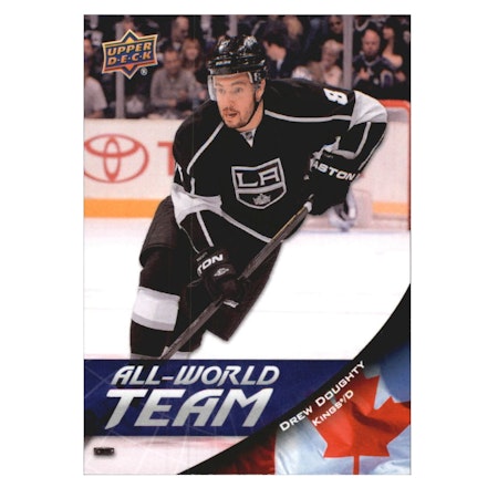 2011-12 Upper Deck All World Team #AW8 Drew Doughty (15-X190-NHLKINGS)