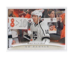 2011-12 Upper Deck Canvas #C155 Mike Richards (10-X196-NHLKINGS)
