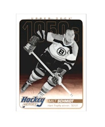 2011-12 Upper Deck Hockey Heroes #HH6 Milt Schmidt (10-X191-BRUINS)