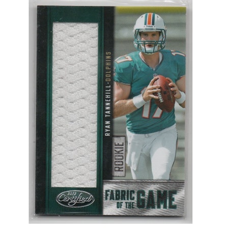2012 Certified Rookie Fabric of the Game #5 Ryan Tannehill (50-X54-NFLDOLPHINS)