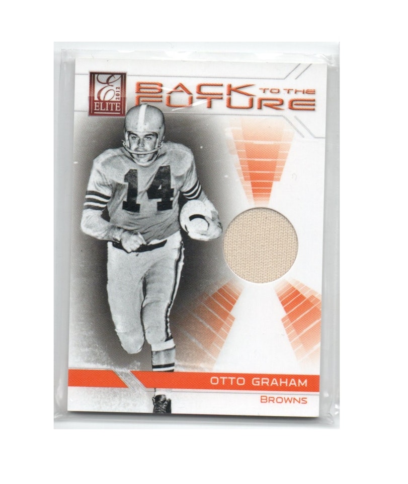 2012 Elite Back to the Future Jerseys #19 Otto Graham (200-X278-NFLBROWNS)