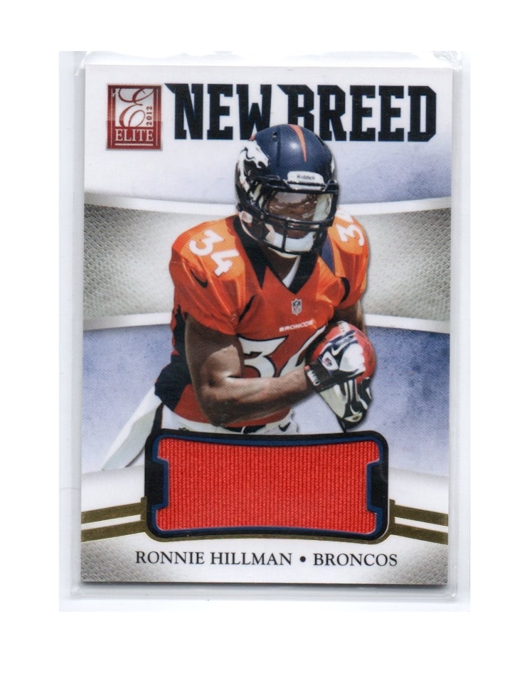 2012 Elite New Breed Jerseys #22 Ronnie Hillman (25-171x4-NFLBRONCOS)