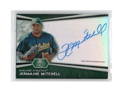2012 Bowman Platinum Prospect Autographs #JM Jermaine Mitchell (30-X248-MLBATHLETICS)