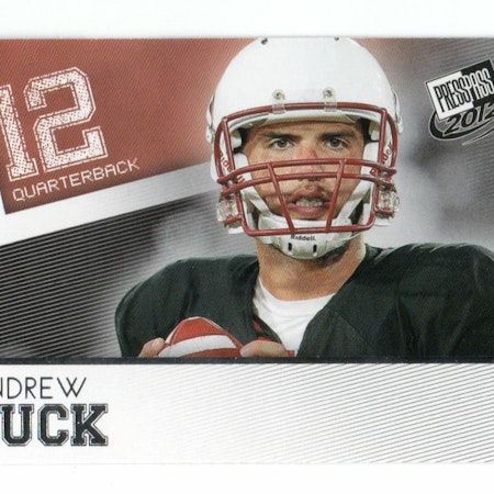 2012 Press Pass #30 Andrew Luck (5-X291-NFLCOLTS)