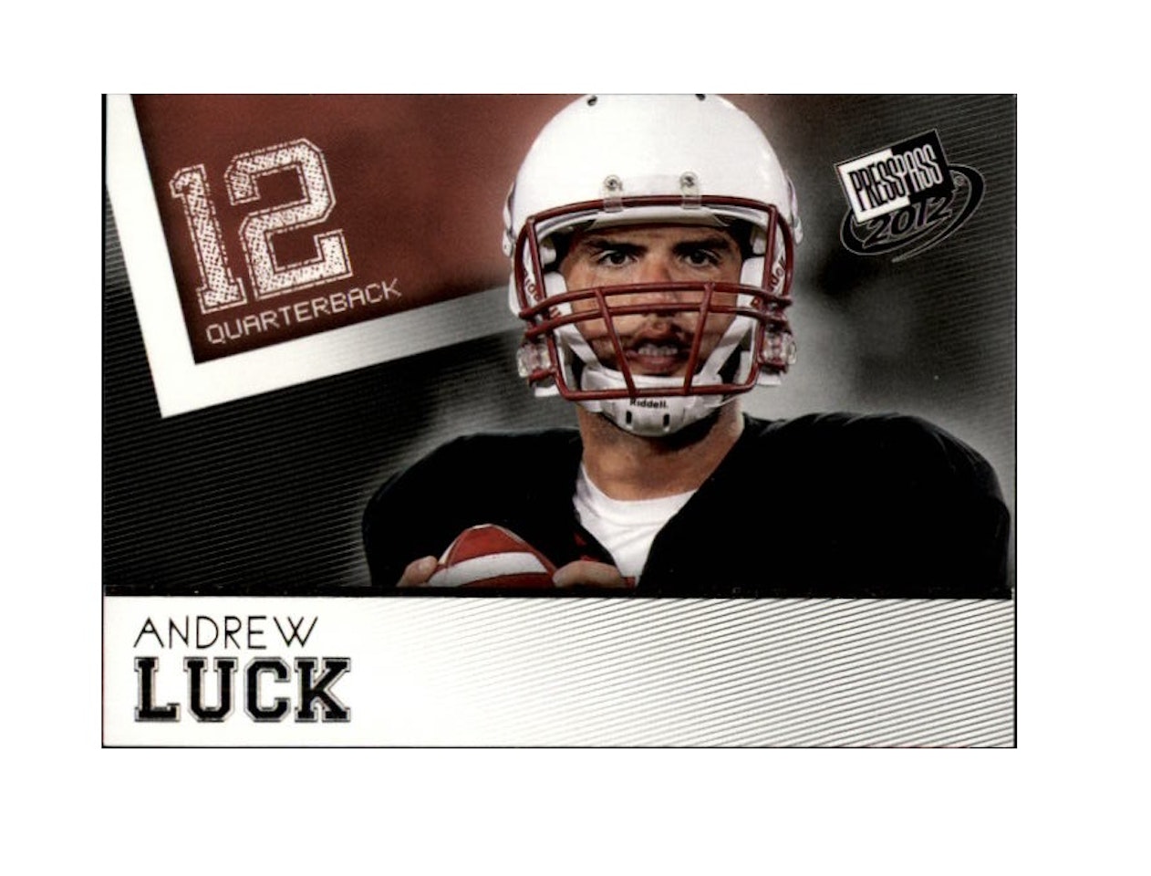 2012 Press Pass #30 Andrew Luck (5-D10-NFLCOLTS)