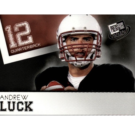 2012 Press Pass #30 Andrew Luck (5-X279-NFLCOLTS)