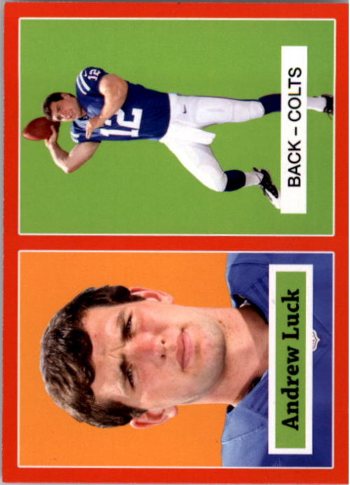 2012 Topps 1957 Red Target #1 Andrew Luck (50-X295-NFLCOLTS)