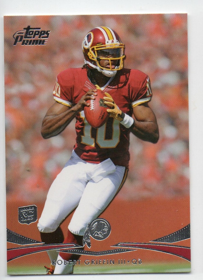 2012 Topps Prime #150 Robert Griffin III RC (10-X297-NFLREDSKINS)