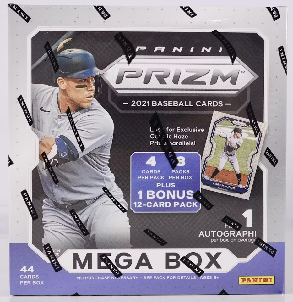 2021 Panini Prizm Baseball (Mega 44-Card Box)