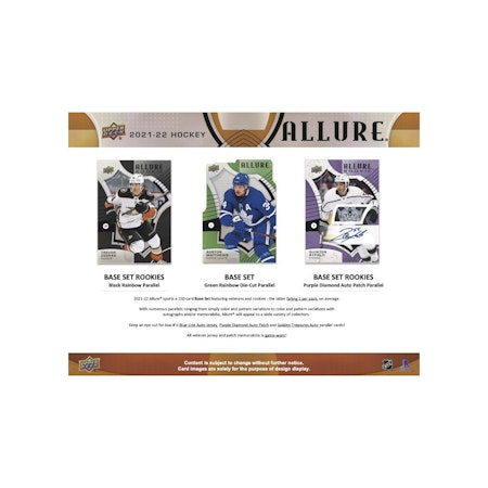 2021-22 Upper Deck Allure (Hobby Box)