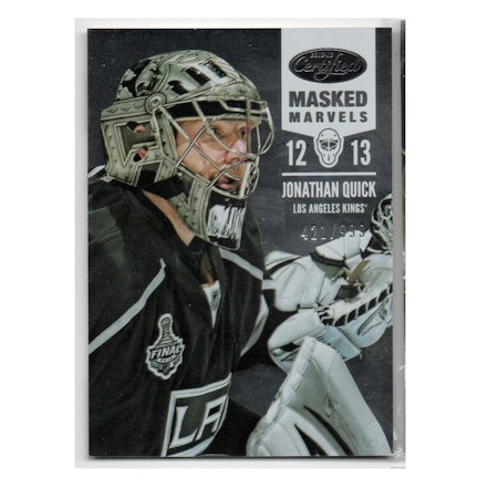 2012-13 Certified #102 Jonathan Quick MM (25-X221-NHLKINGS)