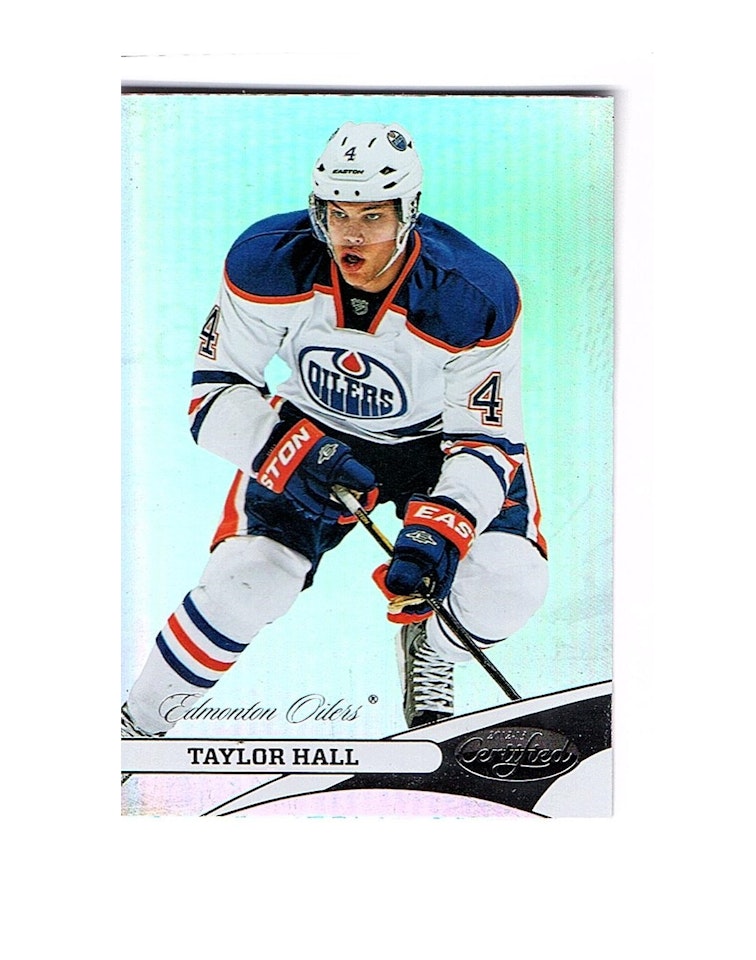 2012-13 Certified Mirror Hot Box #4 Taylor Hall (15-X61-OILERS)