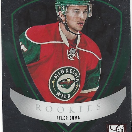 2012-13 Elite Rookies #21 Tyler Cuma (15-X75-NHLWILD)