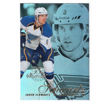 2012-13 Fleer Retro Flair Showcase Row 2 #30 Jaden Schwartz (15-X13-BLUES)