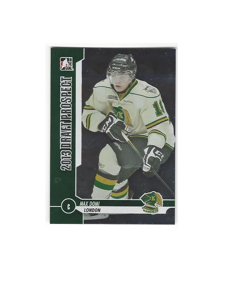 2012-13 ITG Draft Prospects #26 Max Domi (25-286x1-OTHERS)