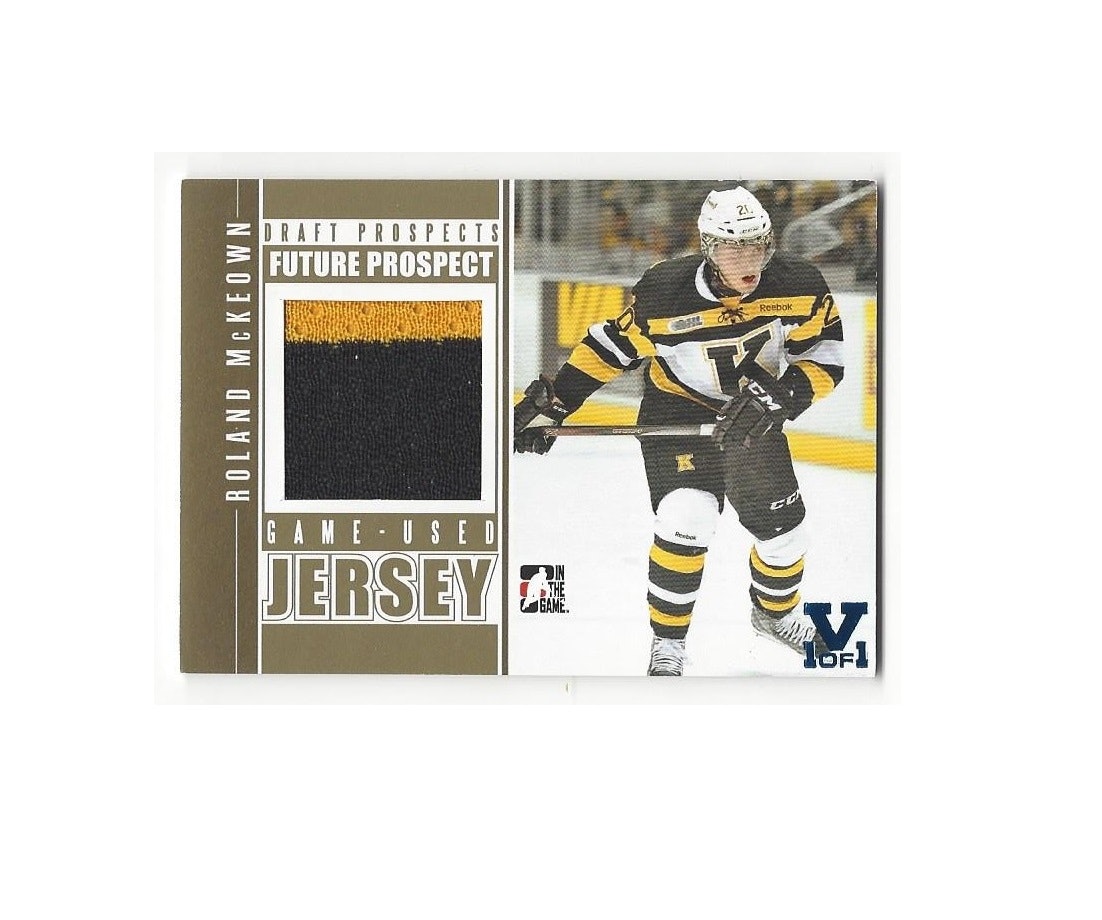 2012-13 ITG Draft Prospects Future Prospects Jerseys Gold #FPM09 Roland McKeown (100-X106-OTHERS)