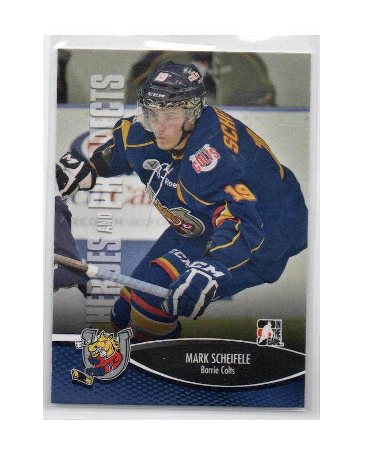 2012-13 ITG Heroes and Prospects #52 Mark Scheifele OHL (10-X266-NHLJETS)