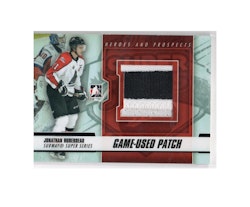 2012-13 ITG Heroes and Prospects Subway Super Series Jersey Patches #SSM22 Jonathan Huberdeau (100-X232-GAMEUSED-SERIAL-NHLPANTHERS)