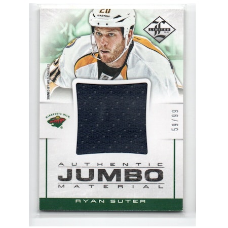 2012-13 Limited Jumbo Materials #JJRS Ryan Suter (40-X282-PREDATORS)