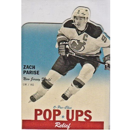 2012-13 O-Pee-Chee Pop Ups #PU32 Zach Parise (15-X42-DEVILS)