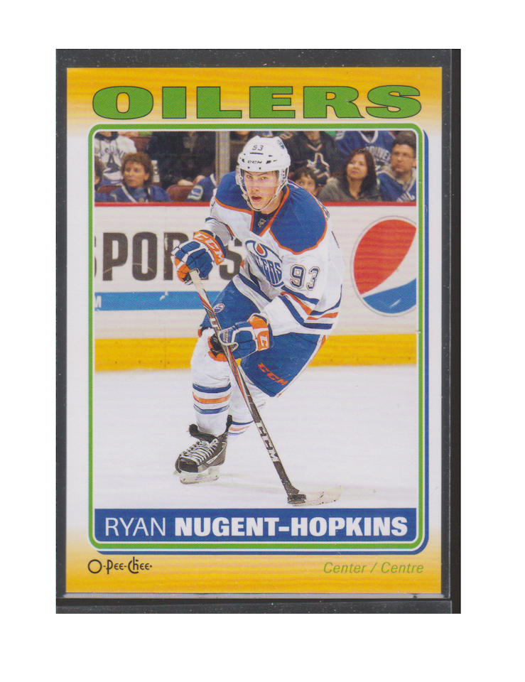 2012-13 O-Pee-Chee Stickers #S40 Ryan Nugent-Hopkins (10-X179-OILERS)