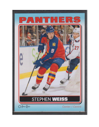 2012-13 O-Pee-Chee Stickers #S47 Stephen Weiss (10-X179-NHLPANTHERS)