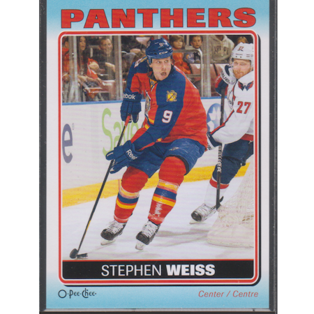 2012-13 O-Pee-Chee Stickers #S47 Stephen Weiss (10-X179-NHLPANTHERS)
