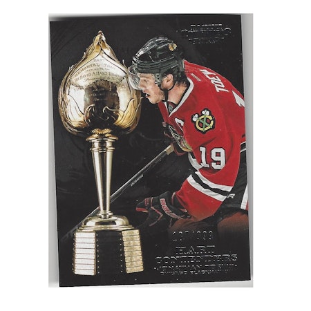 2012-13 Panini Contenders Hart Contenders #11 Jonathan Toews (30-X96-BLACKHAWKS)