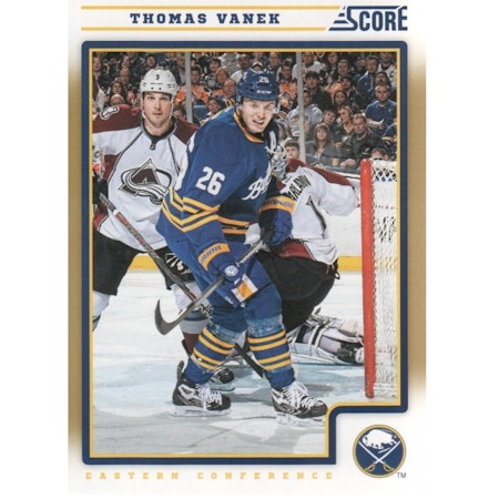 2012-13 Score Gold Rush #74 Thomas Vanek (10-X179-SABRES)