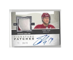2012-13 The Cup Signature Patches #SPSD Shane Doan (250-X104-COYOTES)