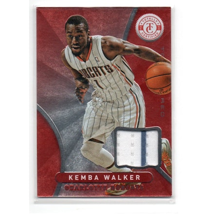 2012-13 Totally Certified Red Materials #72 Kemba Walker (40-X254-NBABOBCATS)