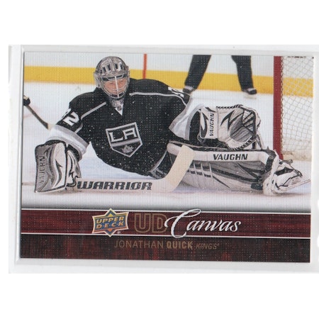 2012-13 Upper Deck Canvas #C38 Jonathan Quick (20-X159-NHLKINGS)