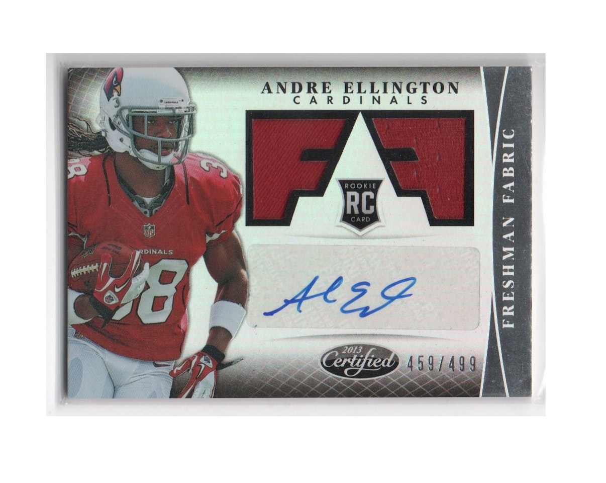 2013 Certified #302 Andre Ellington JSY AU499 (30-X249-NFLCARDINALS)
