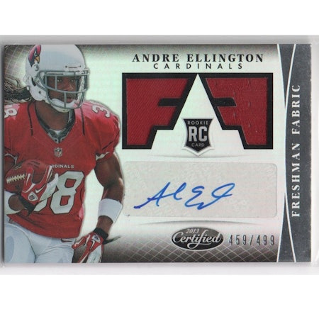 2013 Certified #302 Andre Ellington JSY AU499 (30-X249-NFLCARDINALS)
