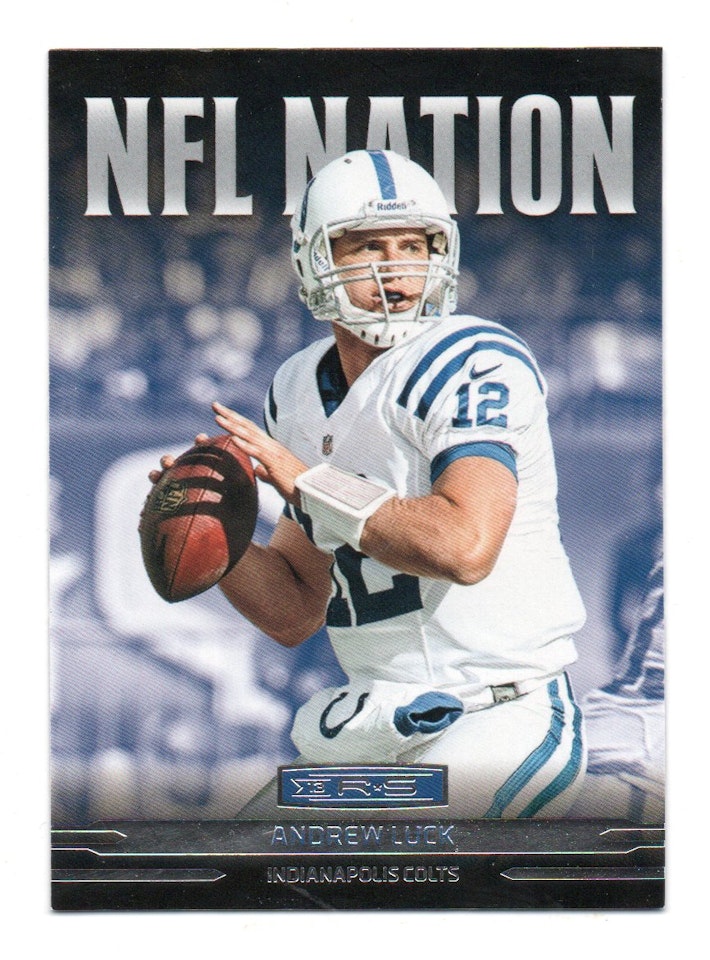2013 Rookies and Stars NFL Nation #14 Andrew Luck (10-X291-NFLCOLTS)