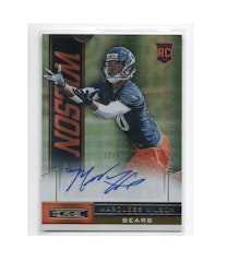 2013 Rookies and Stars Rookie Autographs Longevity Gold #164 Marquess Wilson (50-X254-NFLBEARS)
