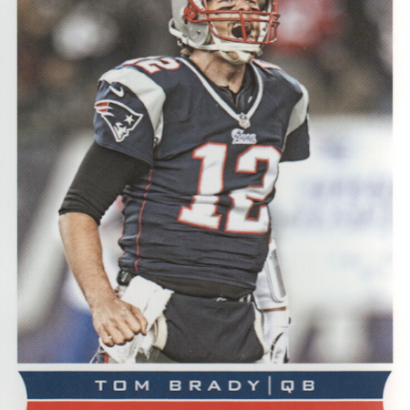 2013 Score #123 Tom Brady (10-X298-NFLPATRIOTS)