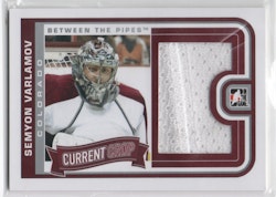 2013-14 Between the Pipes Current Crop Jerseys Silver #CC10 Semyon Varlamov (60-X312-AVALANCHE)